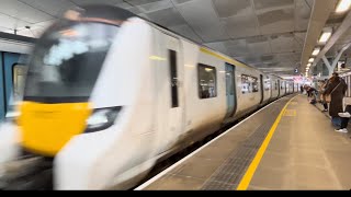 Getting on this Cambridge ThamesLink train to Farringdon  London Trip  01112024 [upl. by Sender]