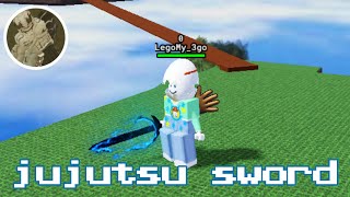 how to get the jujutsu sword • killstreak sword fighting • [upl. by Macy44]