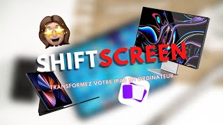 Utilisez VRAIMENT un écran externe avec votre IPAD  Shiftscreen [upl. by Mandler366]