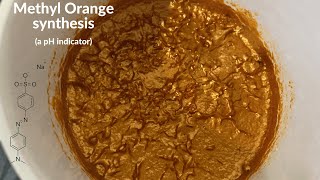 Methyl Orange Synthesis a pH indicator [upl. by Dionisio]