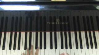 Raindrops Keep Falling on My Head  Piano Tutorials by Yoke Wong [upl. by Llieno]