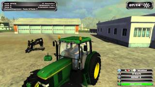 LS 11 Johndeere 6610 [upl. by Aynwat93]