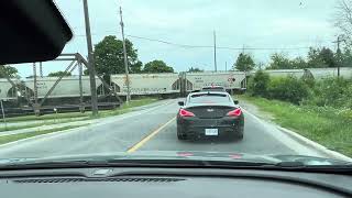 Train crossing Ashburnham Road [upl. by Franck860]