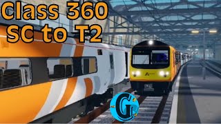 FAN SUGGESTION 24 Driving AirLink Class 360 from Stepford Central to Terminal 2 SCR [upl. by Nauhs]