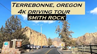 Terrebonne Oregon  4k Driving Tour  Smith Rock [upl. by Llerret522]