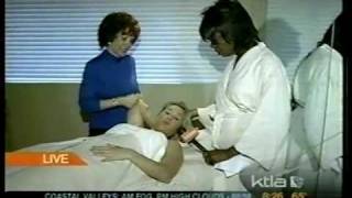 Face Exercise on KTLA Morning News  Cellulite Treatment [upl. by Lebar]