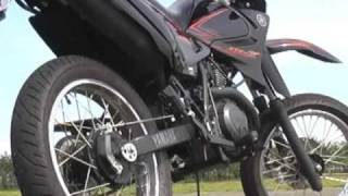 LINHA YAMAHA XTZ 125 2009 [upl. by Crosse]