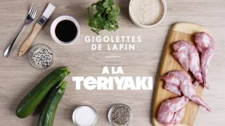 Gigolette de lapin à la Teriyaki [upl. by Onirefes]