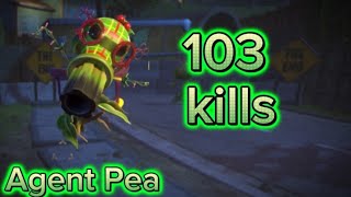 103 Kills Agent pea on 150 ping  No Pocket [upl. by Avaria199]