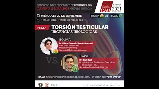 5° ENCUENTRO  TORSIÓN TESTICULAR  Urgencias urológicas [upl. by Billie]