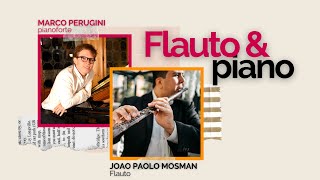 Pollini on air  Joao Paolo Mosman amp Marco Perugini flauto e pianoforte [upl. by Elrem492]