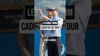 Lessons from caddying on tour ✍️ [upl. by Couchman]