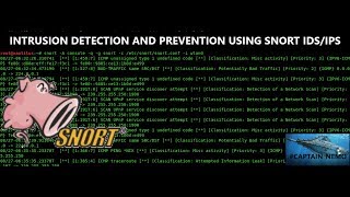 Intrusion detection and Intrusion prevention using Snort IDSIPS system  A tutorial on cybersec [upl. by Yorgen895]