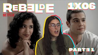 Rebelde 1x06 Sálvame REACCIÓN 12  WEng subs [upl. by Adnawot633]