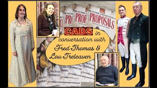 PROPOSALS musical  Interview With Fred Thomas and Louise Treleaven CADS [upl. by Gerrard]