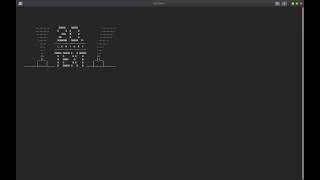 Star wars ASCII animation in Linux Terminal [upl. by Wolfgang]