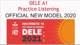 DELE A1 Instituto Cervantes Practica Auditiva 2020 [upl. by Rosaline]