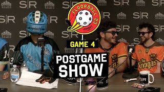 Postgame Show  Game 4  Floorball 2 [upl. by Ybbob472]