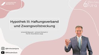 Hypothek III Haftungsverband und Zwangsvollstreckung [upl. by Noe]