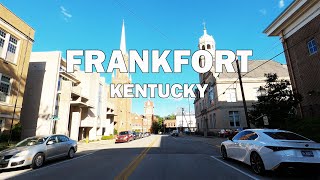 Frankfort Kentucky  Driving Tour 4K [upl. by Enaed]