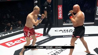 Marcin Najman VS Tomek Olejnik Cała Walka [upl. by Ttreve]