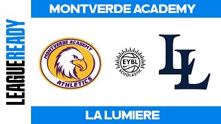 EYBL Scholastic  1 Montverde Academy FL vs 8 La Lumiere IN [upl. by Etnuaed]