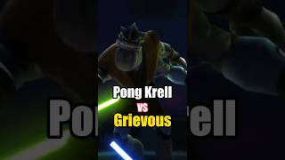 🤔 ¿Quién ganaría ¿Pong Krell o Grievous shorts [upl. by Aisyram]