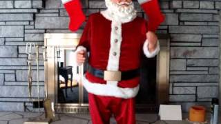 Santa Claus Singing Dancing Animated 5 Ebay  290505104184 [upl. by Hakym]