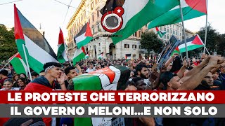 LE PROTESTE CHE TERRORIZZANO IL GOVERNO MELONIe non solo [upl. by Kcirnek]