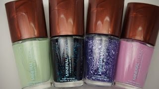 Mineral Fusion Nail Polish Review [upl. by Macdonell]