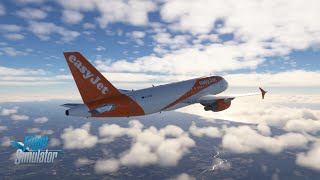 MSFS2020  Sunday Flying on EasyJet [upl. by Kleeman]