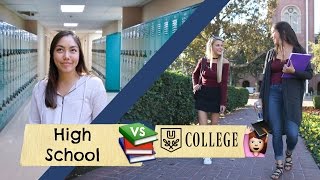 HIGH SCHOOL VS COLLEGE [upl. by Shanie]