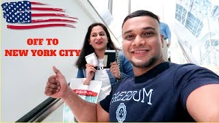 EMIRATES AIRLINE A380 DUBAI TO NEW YORK  USA TRIP BEGINS  VLOG ✈👫 [upl. by Yralam]