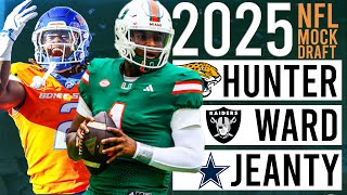 2025 NFL Mock Draft  Ashton Jeanty Falls [upl. by Allix929]