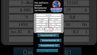 Elektromotoren entschlüsselt Betriebsart am Leistungsschild erkennen [upl. by Llezo562]