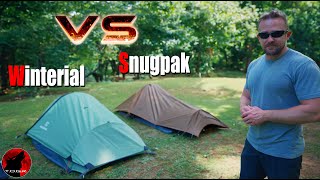 Can it Compete with the Ionosphere  Snugpak Ionosphere VS Winterial Bivy Tent [upl. by Rolo]