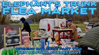 Is the Elephants Trunk Flea Market Connecticuts Best Flea Market Maybe Opening Day 2024 Ep 2 [upl. by Donnell535]