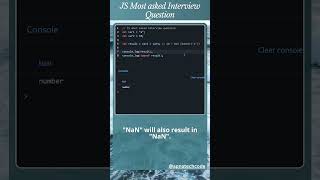 Javascript Interview Question 🤯javascript react tranding interview viralvideo shorts india [upl. by Eivol]