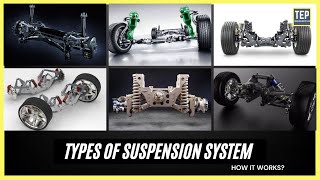 How Different Types of Suspension System Works Explained in Details [upl. by Sadonia]