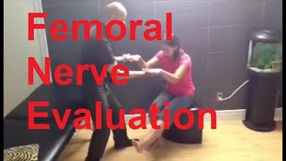 Femoral nerve evaluation [upl. by Kieffer]