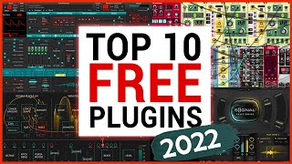 The 10 Best FREE VST Plugins You NEED In 2022 [upl. by Bandler]