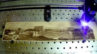 EmBlaser Panoramic Photo Engraving PicEngrave Pro 5 [upl. by Bevers403]