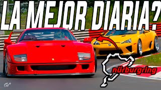 🔴NURBURGRING CON COCHES MODIFICADOS LA MEJOR DIARIA A  GRAN TURISMO 7 [upl. by Nna]