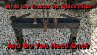 Tractor 3pt Quick Hitch Overview [upl. by Porett]