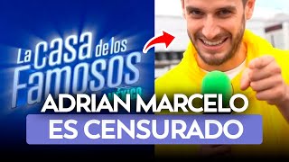 POR ESTO ADRIAN MARCELO ES CENSURADO EN VIVO 🔥😱 LA CASA DE LOS FAMOSOS MEXICO 2024 [upl. by Sidonia]