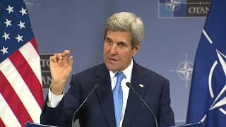 Secretary Kerry Holds Press Availability at the NATO Ministerial in Brussels [upl. by Leirad]