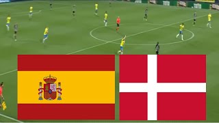 Espagne 10 Danemark Résumé du match  Ligue des Nations de lUEFA 202425 [upl. by Bar]