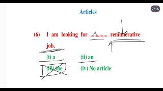 Articles exercise for all exams  SSC  Banking  Vyapam  mcawithsunil [upl. by Douglass319]