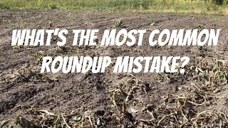 THE MOST COMMON ROUNDUP MISTAKE What should go in the tank BEFORE glyphosate [upl. by Ernald]