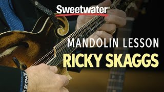 Ricky Skaggs Mandolin Lesson [upl. by Davy]